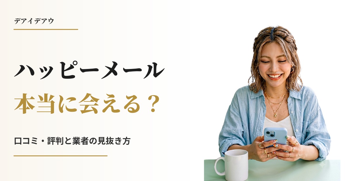 ハッピーメール 会える