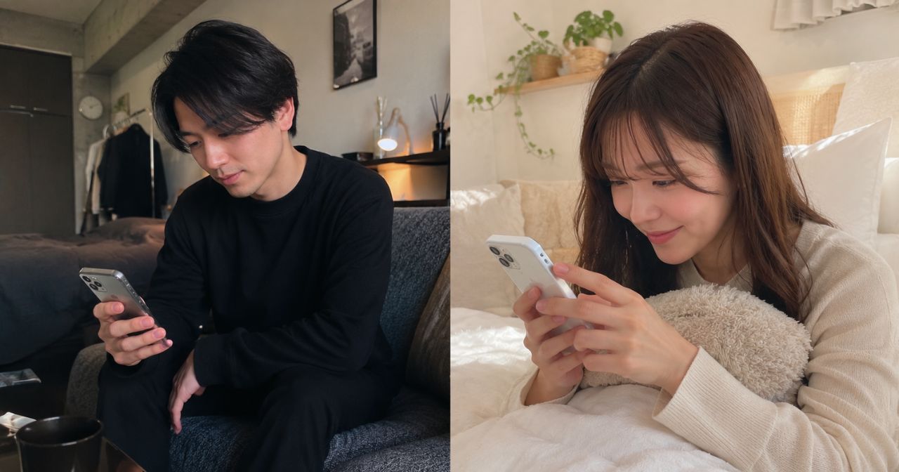 LINE交換のイメージ