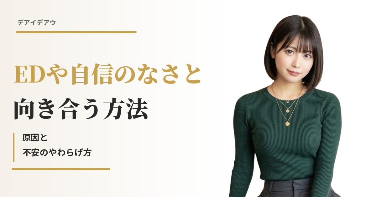 ED 自信ない
