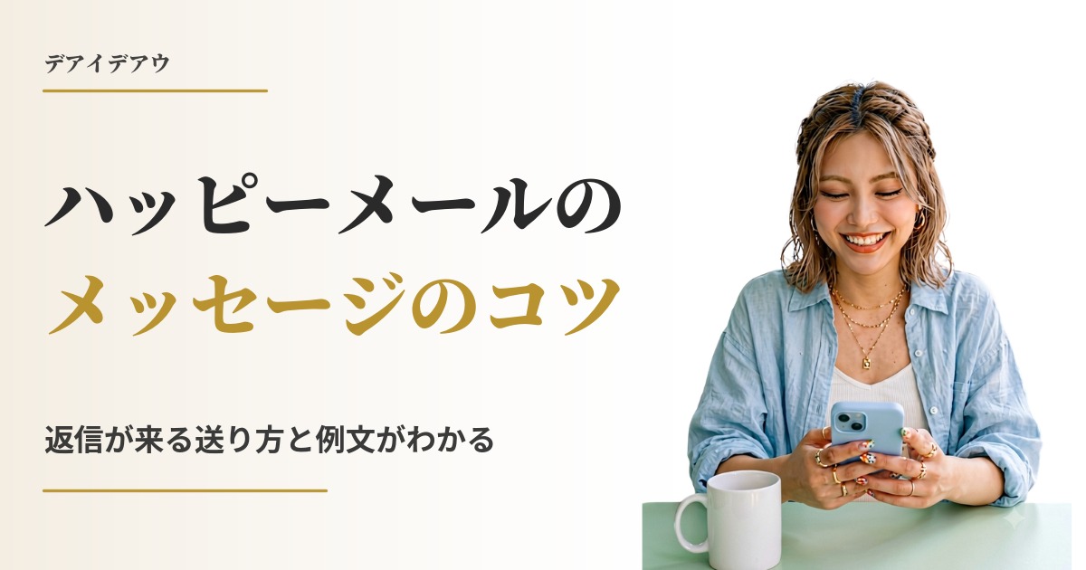 ハッピーメール メッセージ