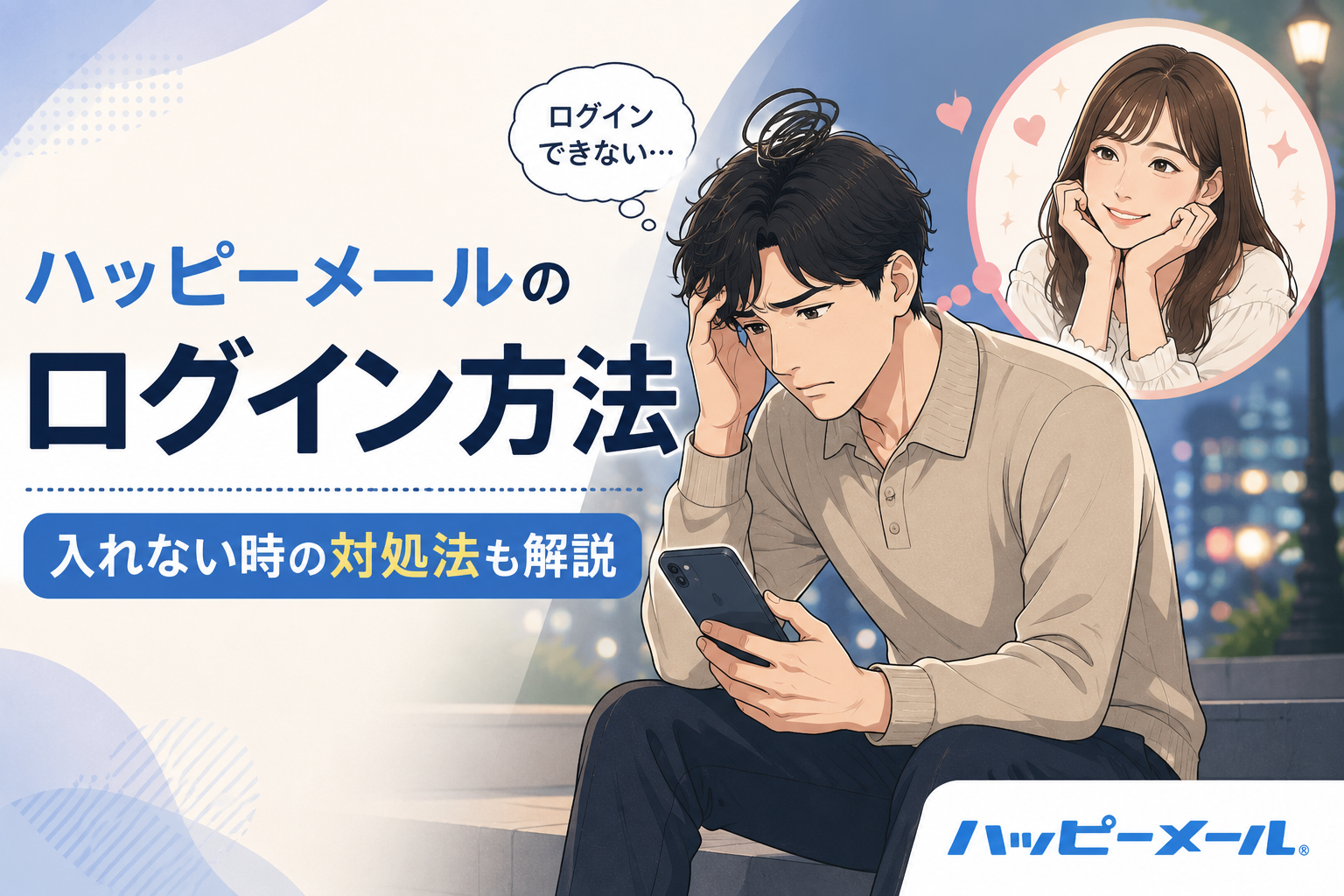 ハッピーメール ログイン