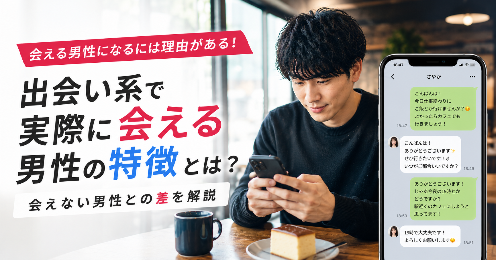 会える男 特徴