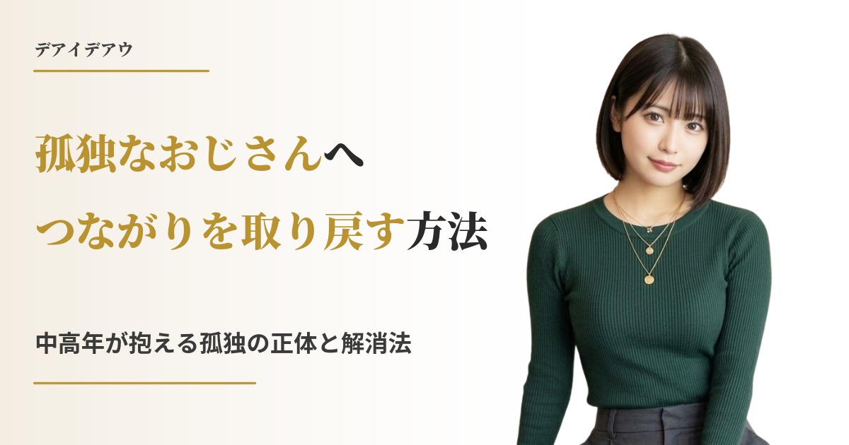 孤独 おじさん