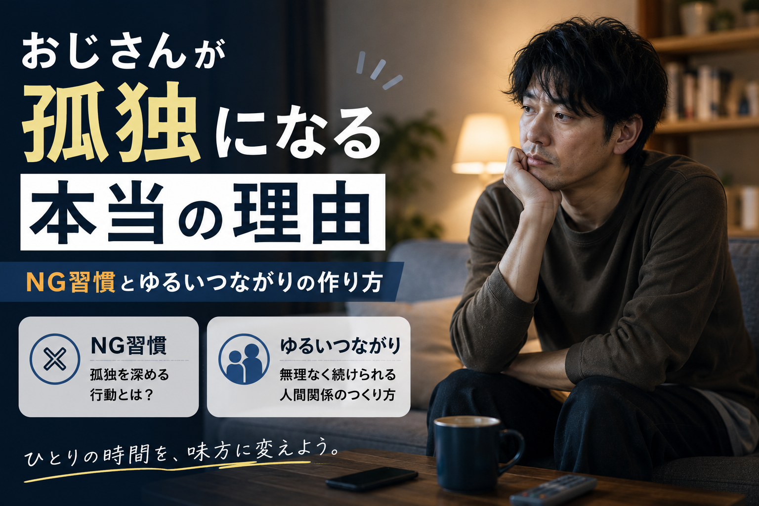 孤独 おじさん