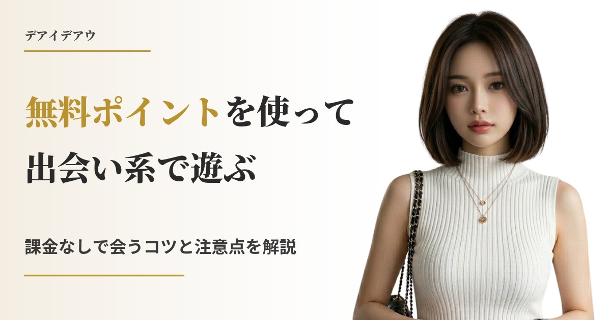 無料ポイント 出会い系
