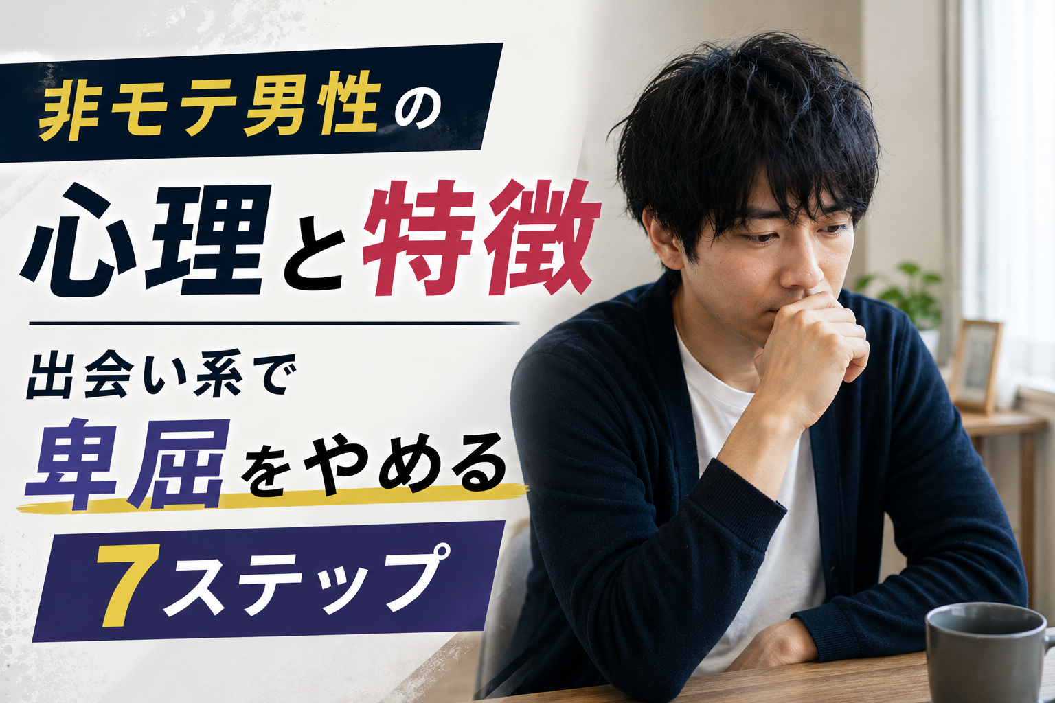 非モテ 男性