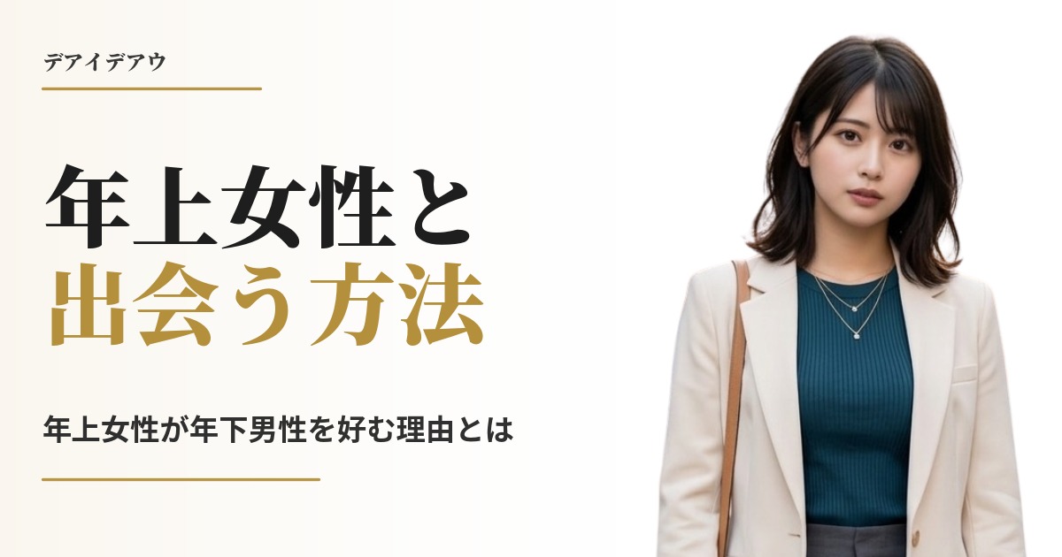 年上女性 出会い