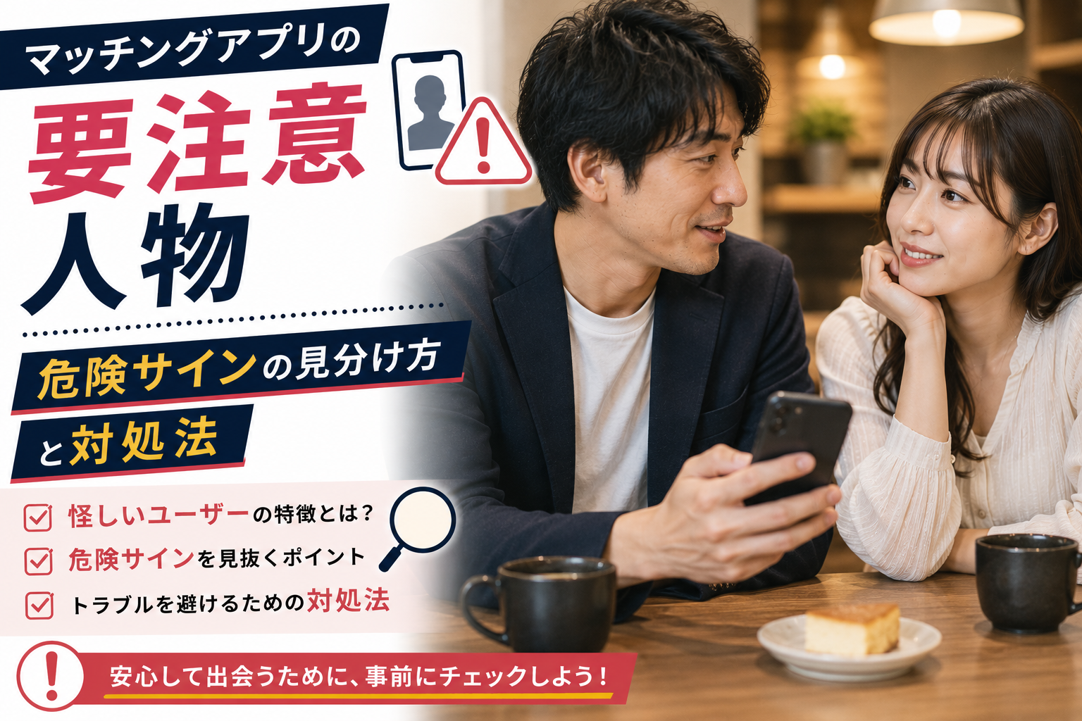 マッチングアプリ 要注意人物